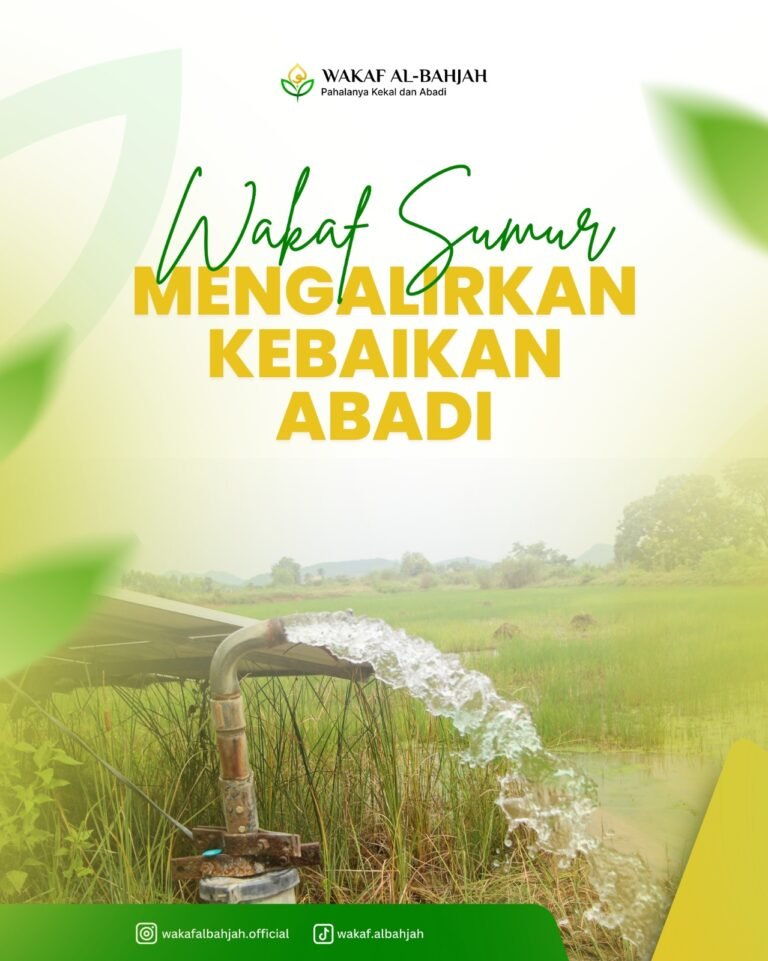 “Wakaf air “Setetes air Sejuta Kebaikan”